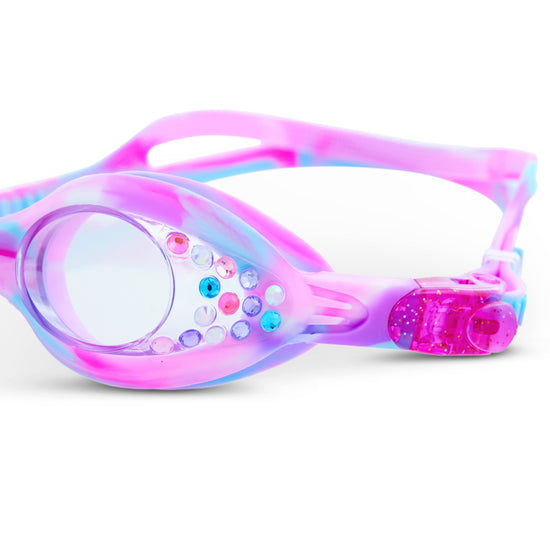 Cherry Twist Tiny Taffy Girl Kids' Swim Goggles
