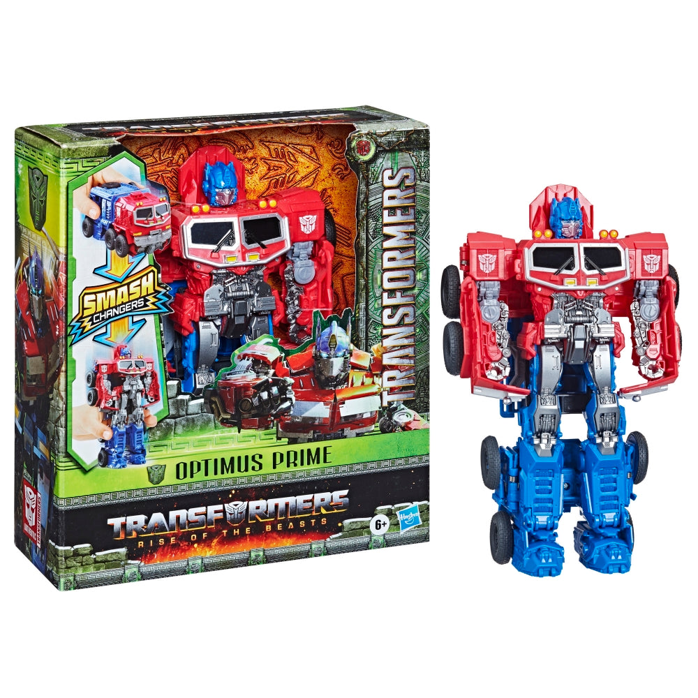 Transformers: Rise of the Beasts Smash Changer Optimus Prime