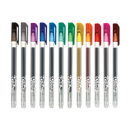Very Berry Strawberry Scented Gel Pens - Set of 12