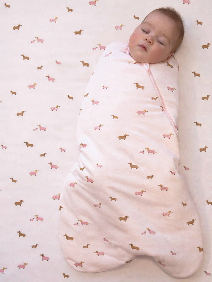 Crib Sheet - Girl Dog