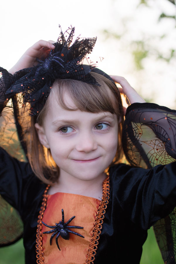Sybil The Spider Witch Dress & Headband
