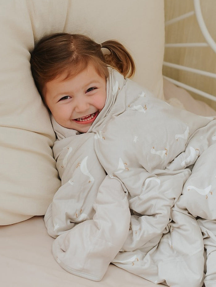 Gunamuna Cloud Blanket - Goose / 1.0 TOG Toddler Size