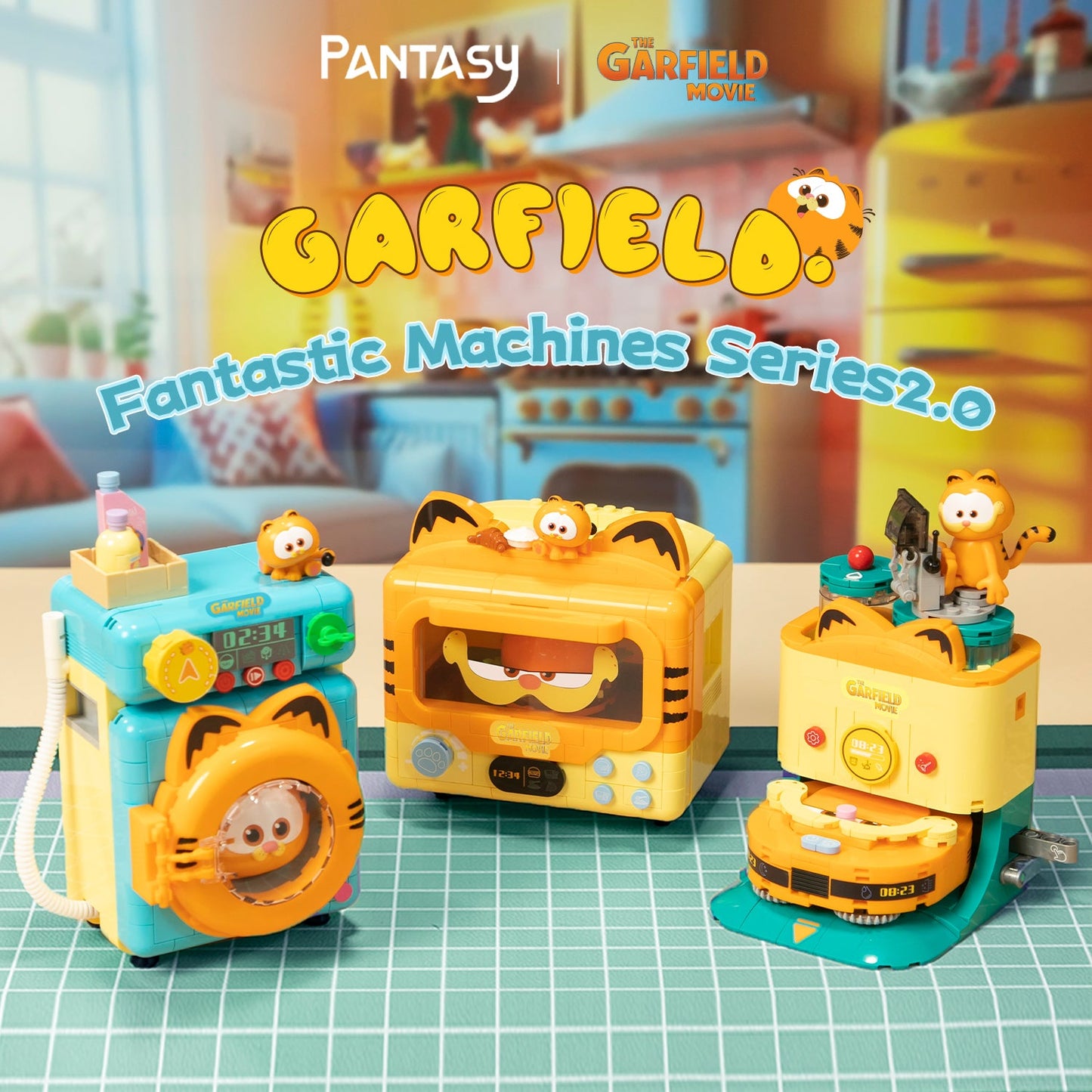 Garfield - Fantastic Machines Series Washing Machine
