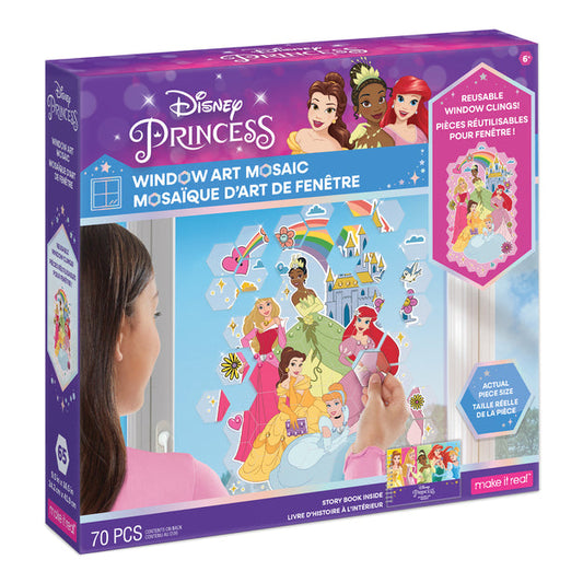 WINDOW ART MOSAIC - DISNEY PRINCESS