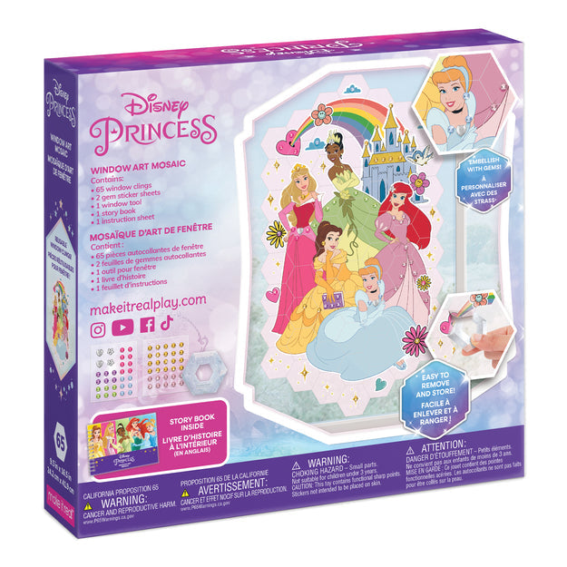 WINDOW ART MOSAIC - DISNEY PRINCESS