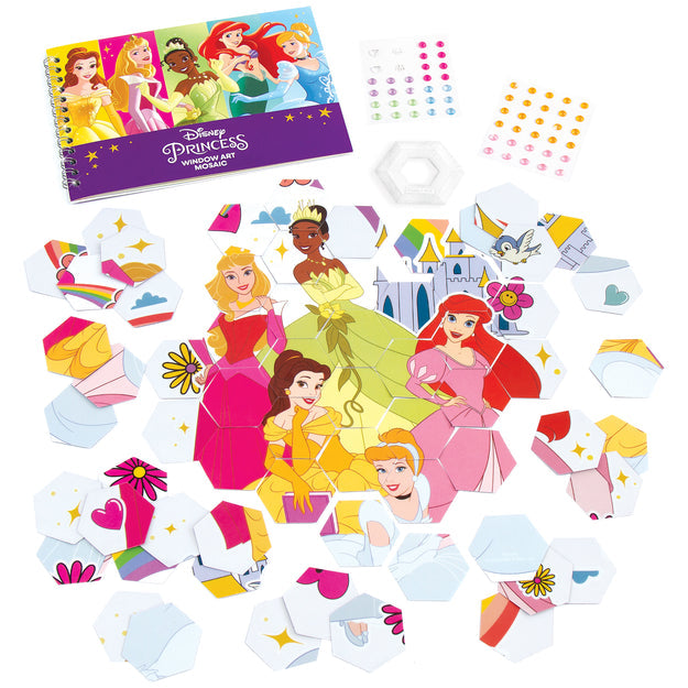 WINDOW ART MOSAIC - DISNEY PRINCESS