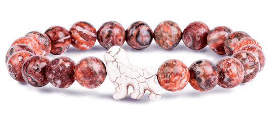 The Excursion Bracelet  Lion - Sahara Stone