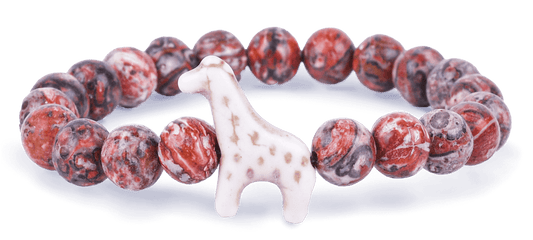 The Trek Bracelet Giraffe - Sahara Stone