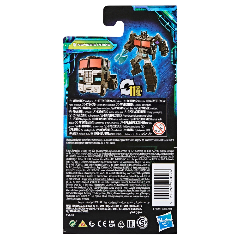 Transformers Legacy Evolution Nemesis Prime