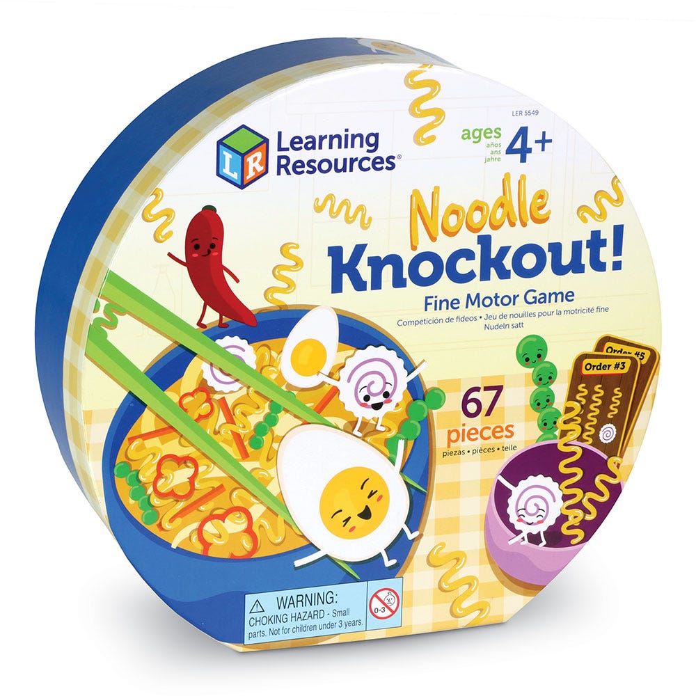 Noodle Knockout™ Fine Motor Game