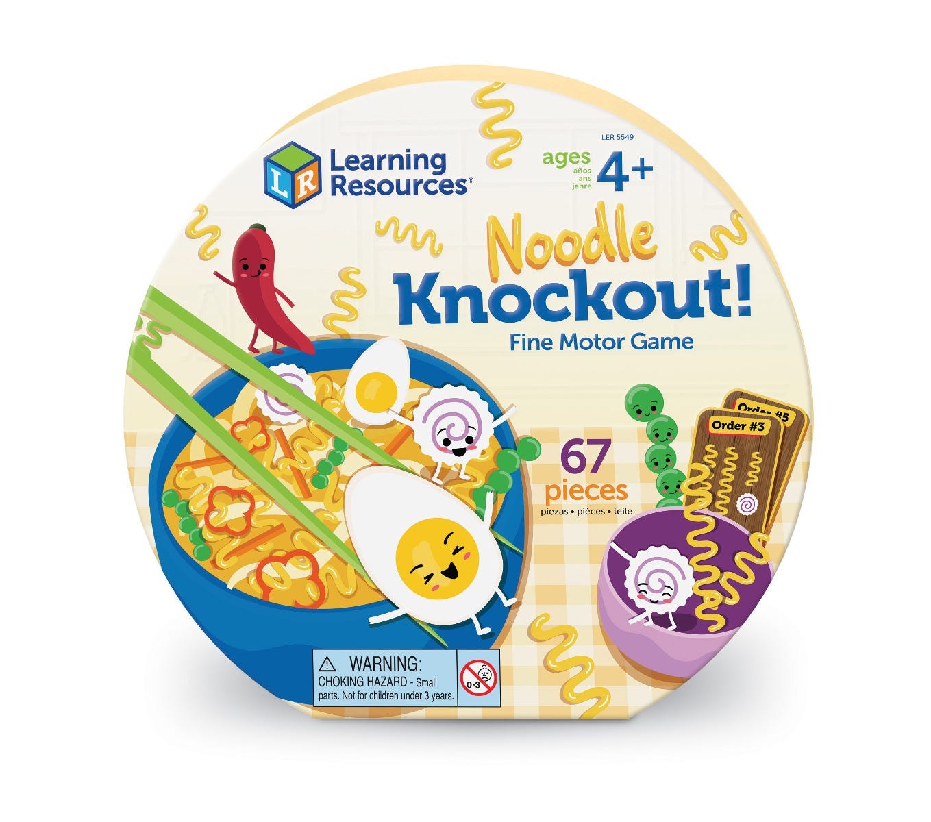Noodle Knockout™ Fine Motor Game
