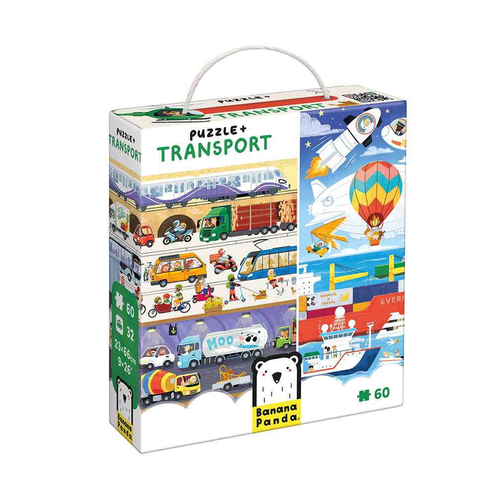 Puzzle + Transport 4+