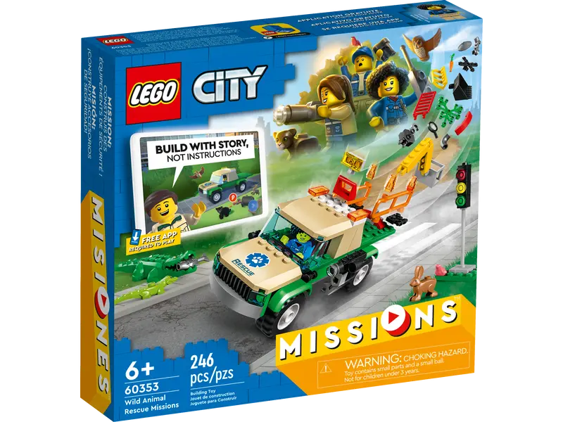 60353 Wild Animal Rescue Missions