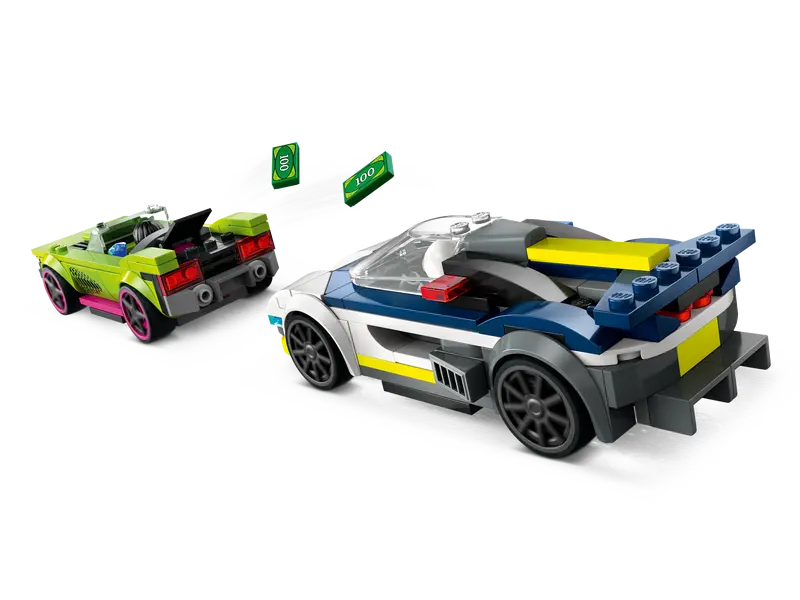 60415 Police Car and Muscle Car Chase