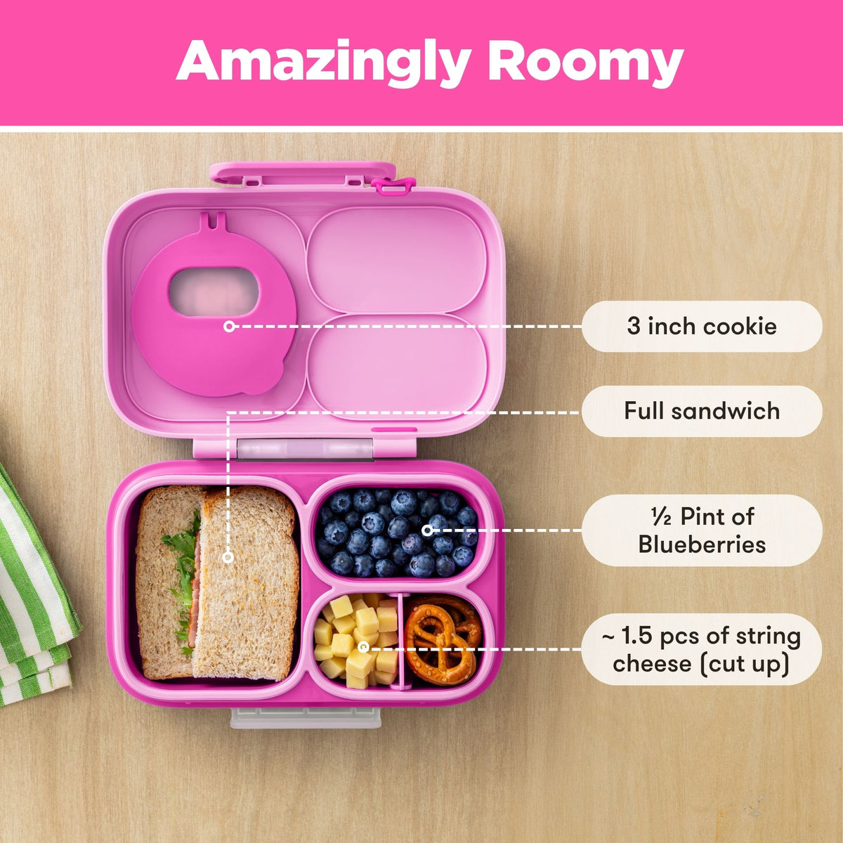 OmieBox® Lite Rosy Pink