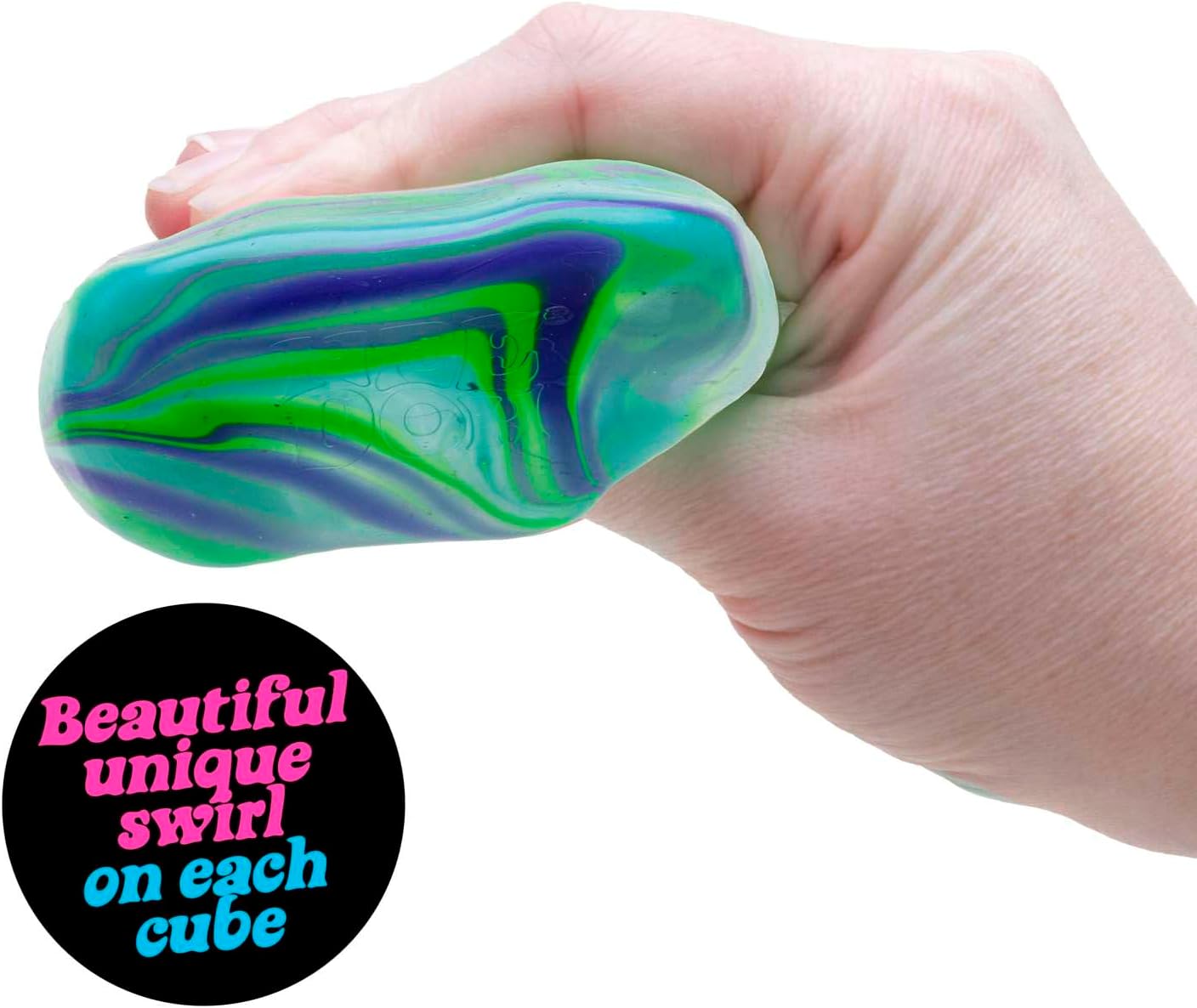 Needoh Nice Cube Swirl  - Assorted Colors