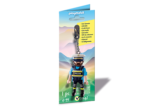 70648 Police Officer Keychain