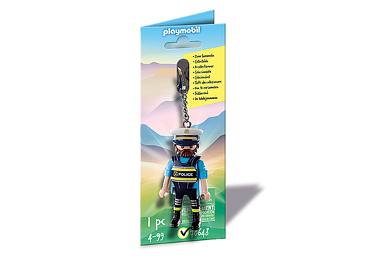 70648 Police Officer Keychain