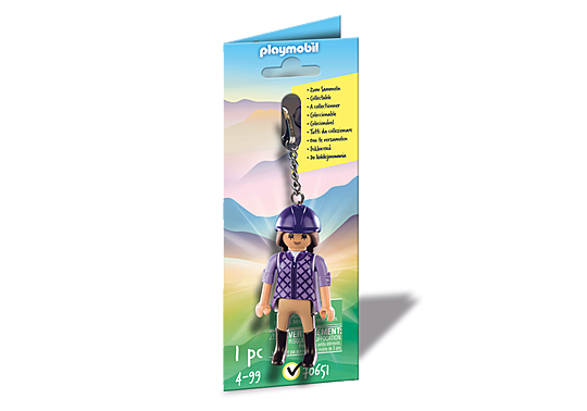 70651 Horse Rider Keychain