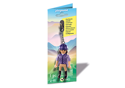 70651 Horse Rider Keychain