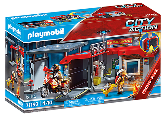 71193 Take Along Fire Station