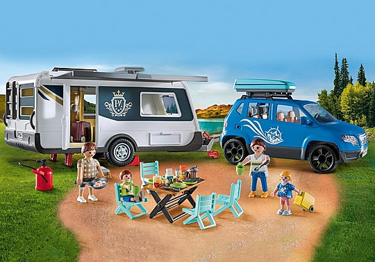 71423 Caravan with Car