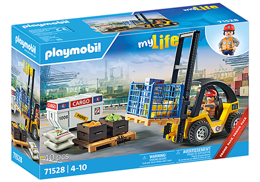 71528 Forklift Truck with Cargo