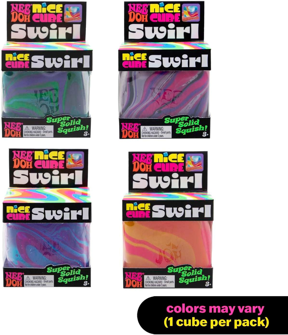 Needoh Nice Cube Swirl  - Assorted Colors