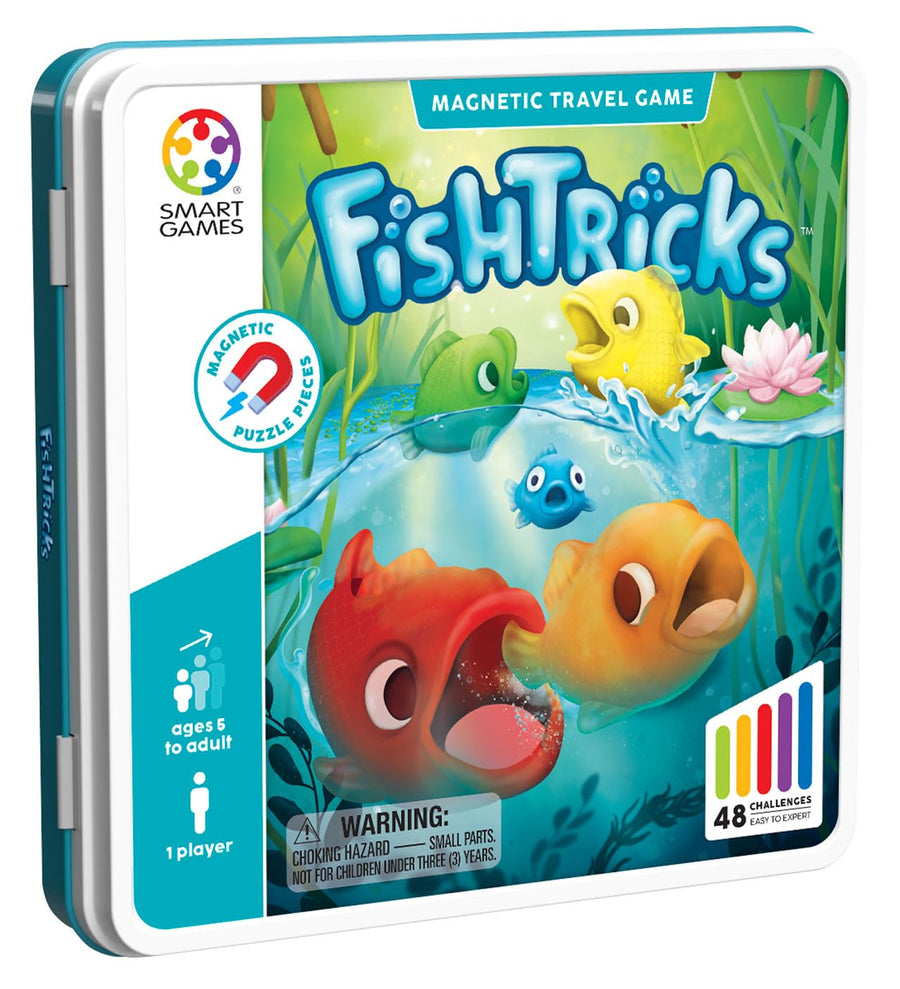 FishTricks Metal Box Travel Game
