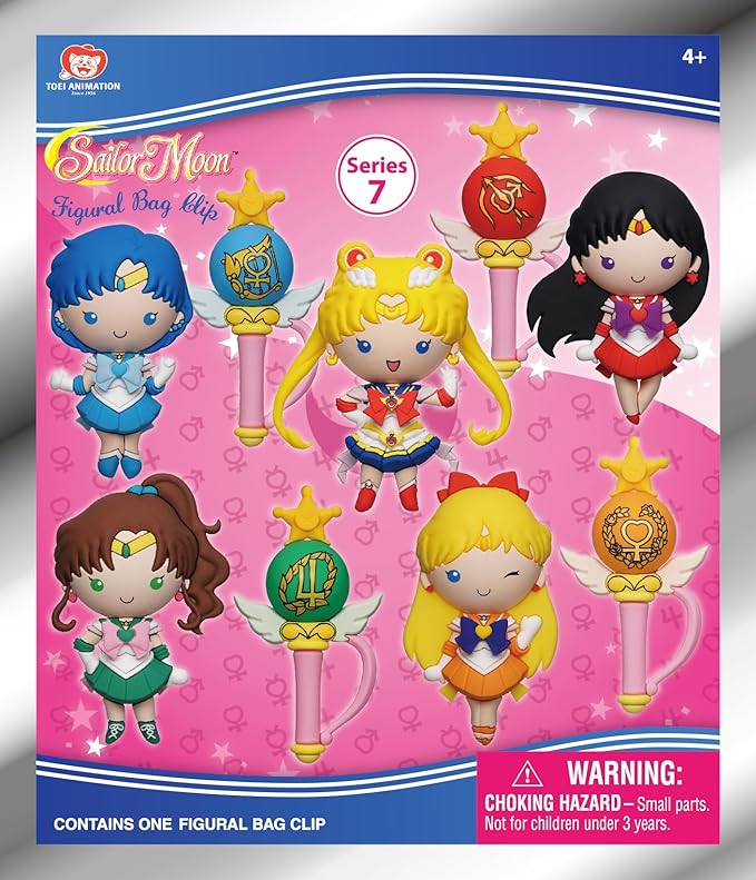 Blind Bag - Sailor Moon 3D Foam Bag Clip Series 7