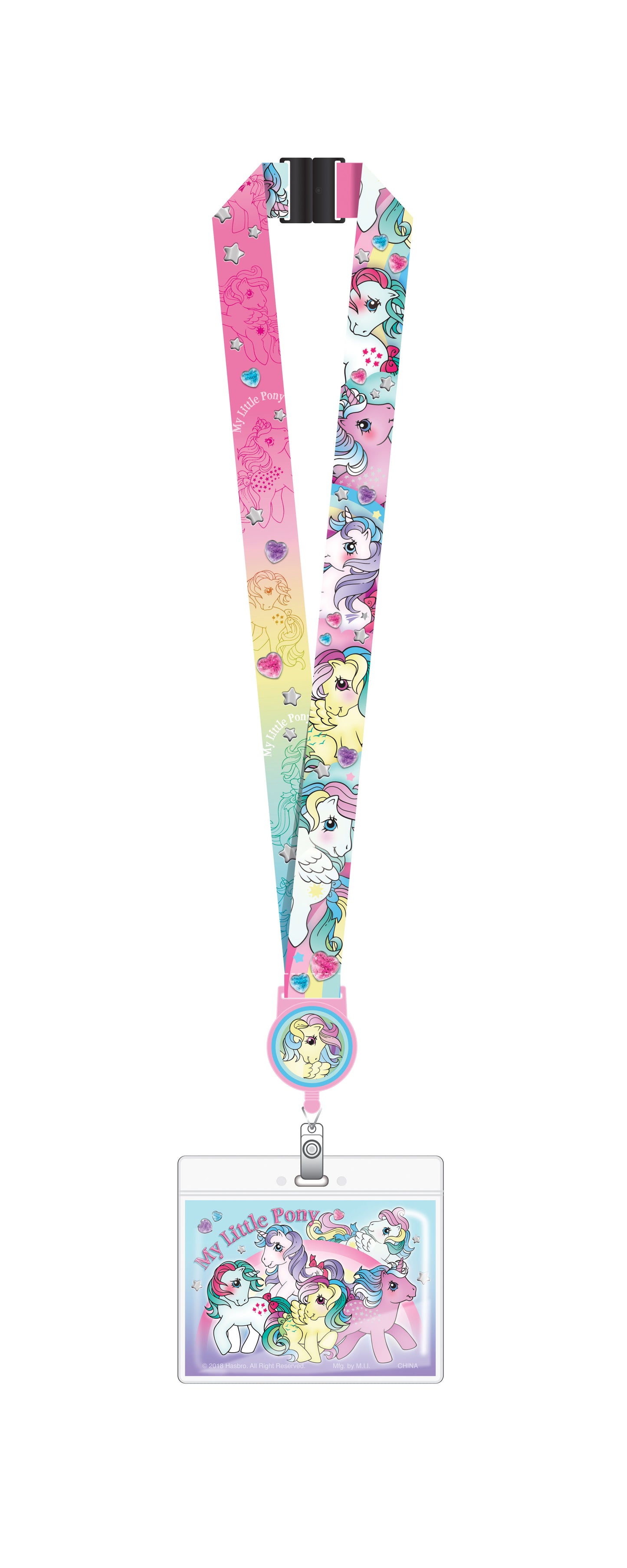 My Little Pony Lanyard with Retractable Card Holder