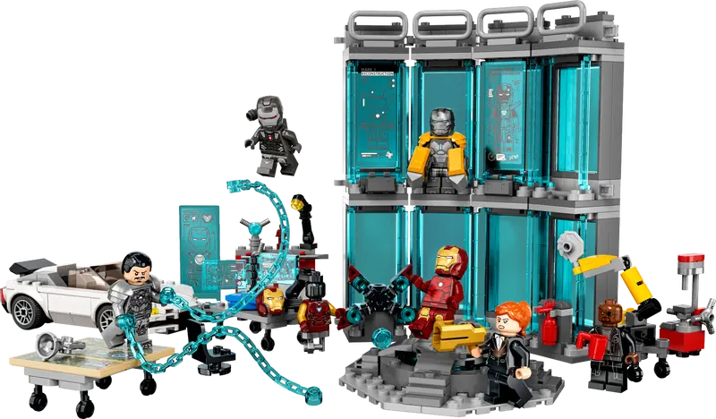 76216 Iron Man Armory