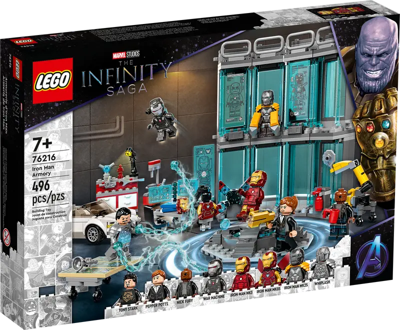 76216 Iron Man Armory