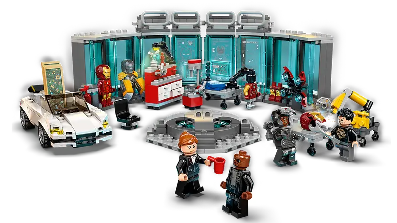 76216 Iron Man Armory