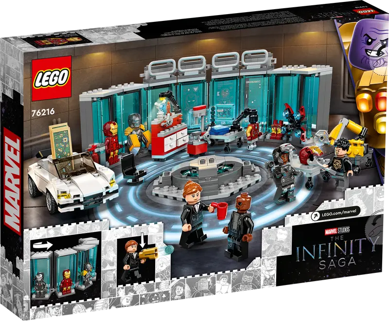 76216 Iron Man Armory