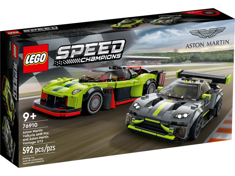 76910 Aston Martin Valkyrie AMR Pro and Aston Martin Vantage GT3