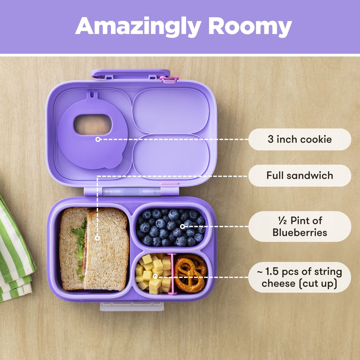OmieBox® Lite Lilac Puff