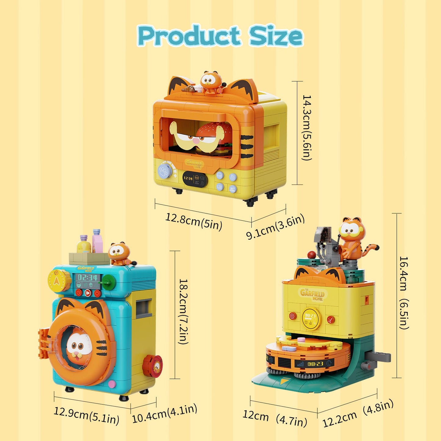 Garfield - Fantastic Machines Series Washing Machine