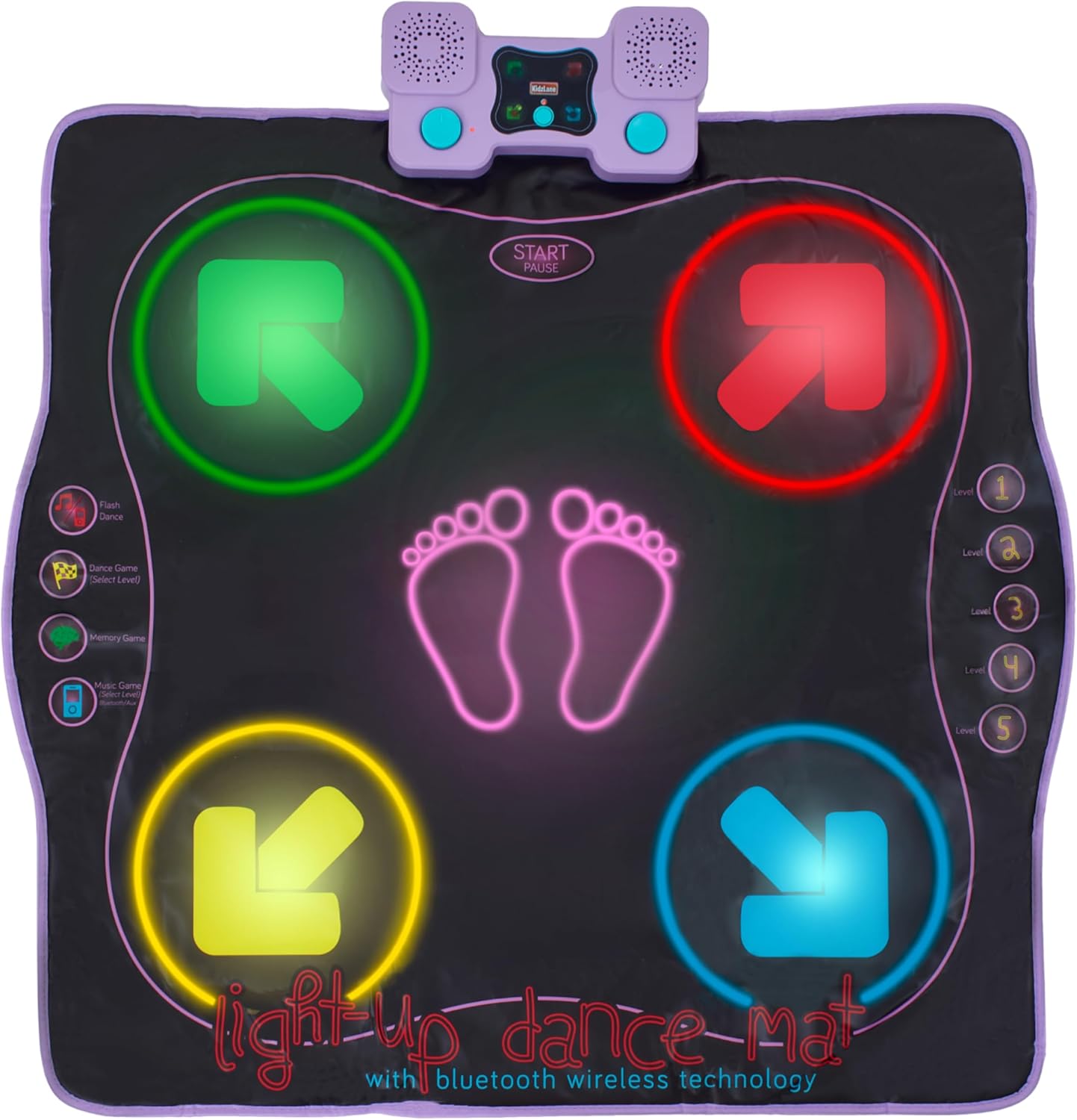 Kidzlane Electronic Dance Mat Wireless Kids' Dance Pad