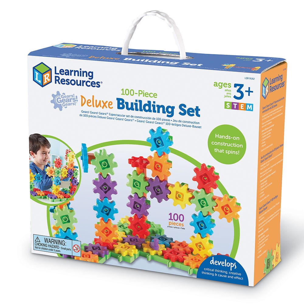 Gears! Gears! Gears!® Deluxe Building Set (Set of 100)