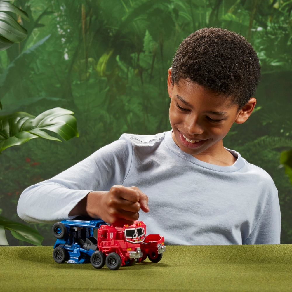 Transformers: Rise of the Beasts Smash Changer Optimus Prime