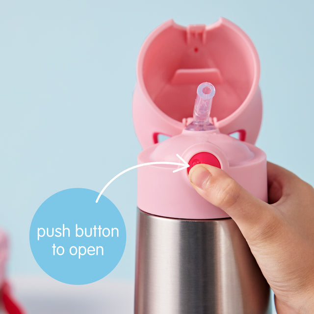17oz insulated drink bottle - blush crush