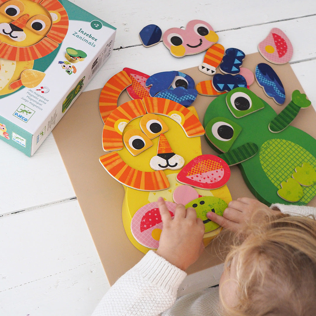 Zanimals InZeBox Wooden Magnets