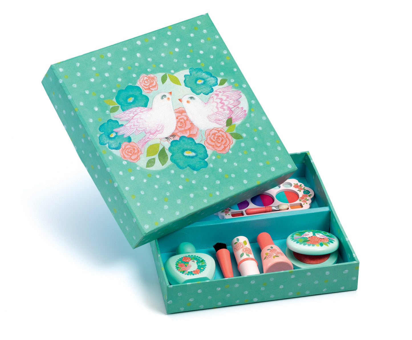 Birdie's Makeup Wooden Cosmetics Set