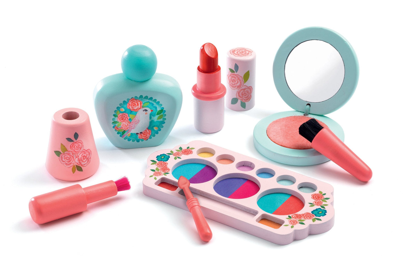 Birdie's Makeup Wooden Cosmetics Set