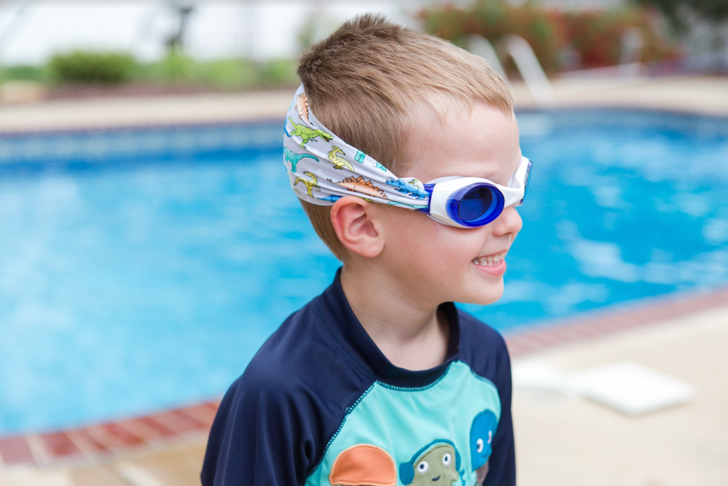 Splash Place Swim Goggles Dino