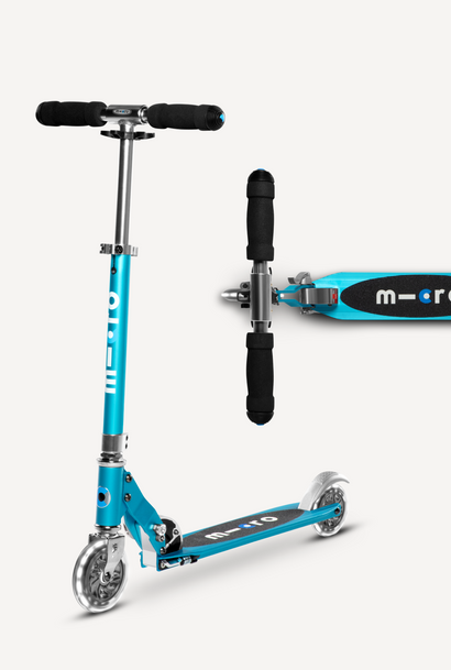Sprite LED Scooter (2 wheels) Ocean Blue