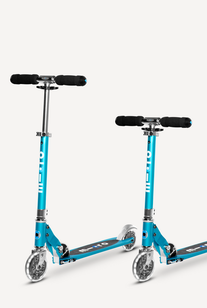 Sprite LED Scooter (2 wheels) Ocean Blue