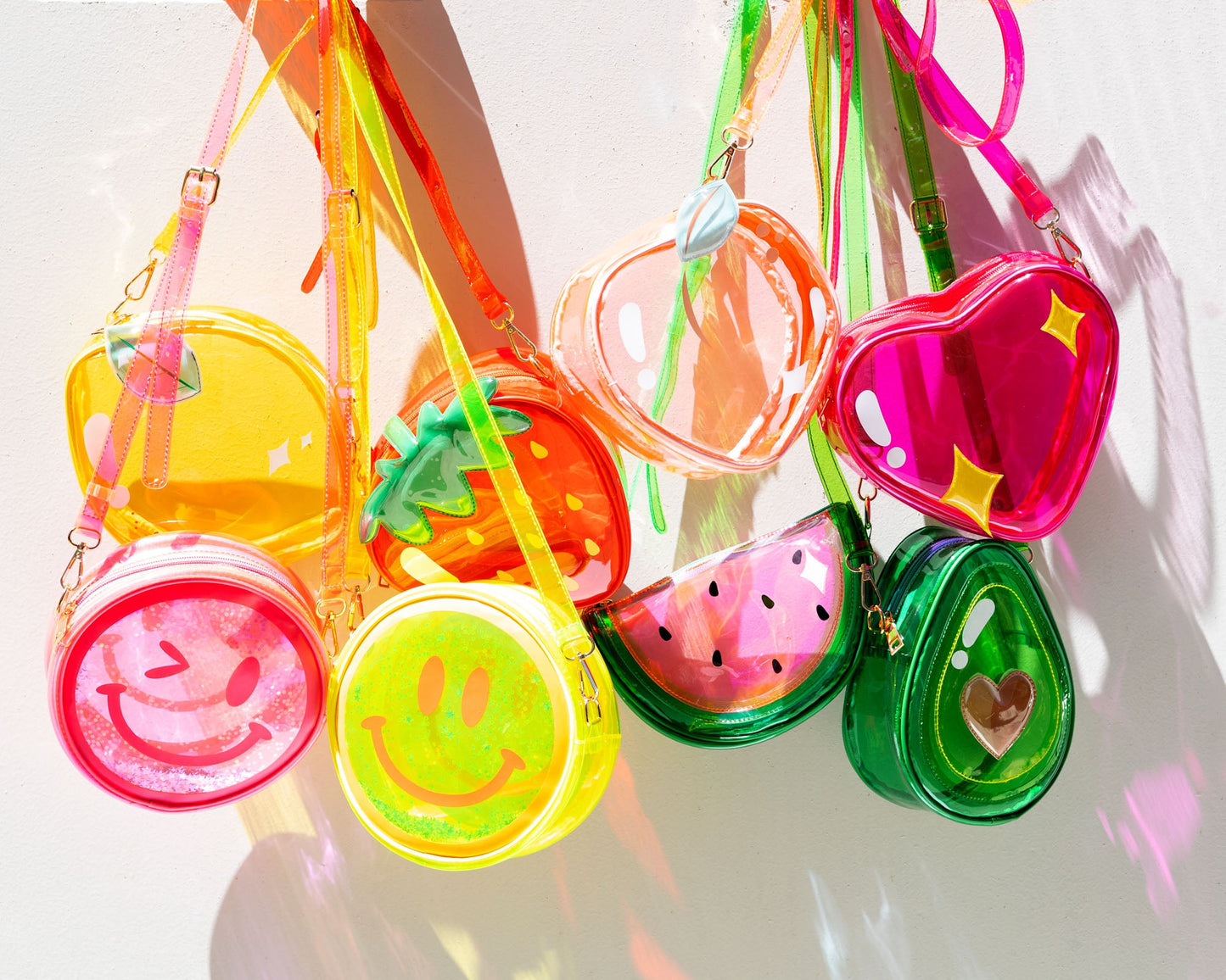 Jelly Avocado Heart Handbag