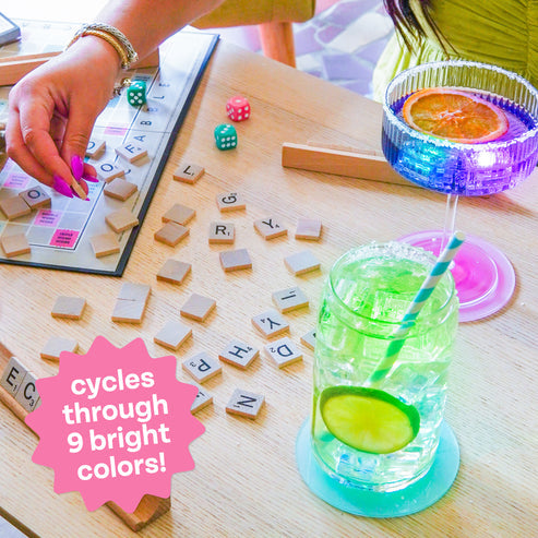 Glo Cubes Birthday Themed 12 Pack
